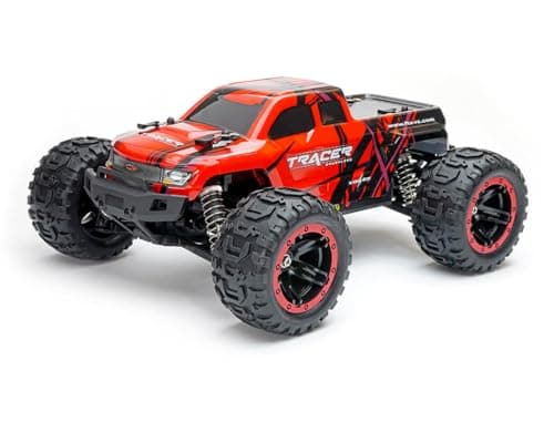 Image of FTX TRACER 1/16 4WD BRUSHLESS MONSTER TRUCK RTR - RED
