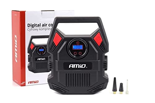 Image of AMiO Digital Car Compressor (Air Compressor) with LED 12V