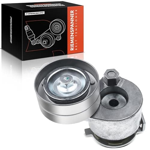 Image of Frankberg V-Ribbed Belt Tensioner Compatible with Clio III BR0/1 CR0/1 2.0 2006-2014 M.e.g.a.n.e II BM0/1 CM0/1 1.9 2.0 2002-2009 Scenic II JM0/1 1.9 2.0 2003-2009 Replace# 8200905328