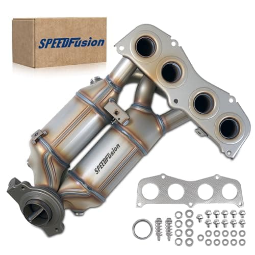 Image of SPEEDFusion - Front Catalytic Converter Compatible with Toyota RAV4 2001 2002 2003 2.0L L4 Catalytic Replacement 16385, 674-593, 674593, 642277 (EPA Compatible)