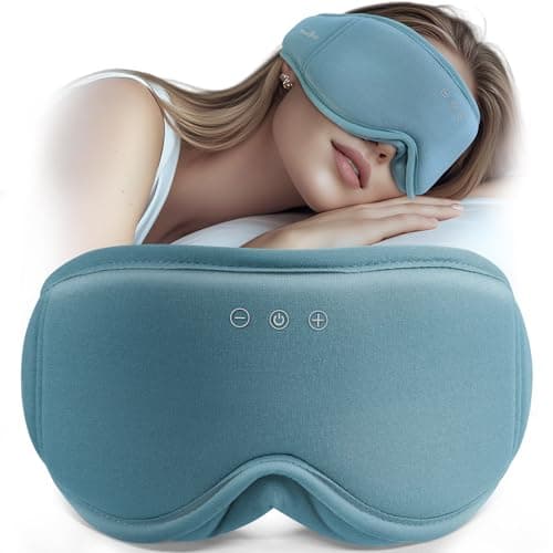 Image of MUSICOZY Sleep Mask Headphones | 100% Blackout 3D Organic Bamboo Cotton Eye Mask for Travel & Restful Sleep,Shift Work | Bluetooth 5.4 Sleep Headphone Cool Gadgets Gift for Men & Women!