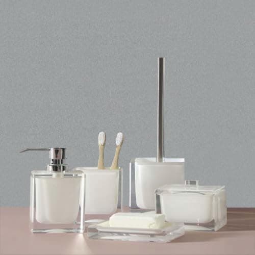 Image of 6 x Grey Pearl 1000mm x 2400mm x 10mm Thick Shower Wall Panels 1m Wide Wet Wall Panels