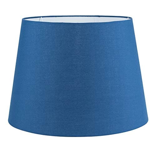 Image of MiniSun | Modern Tapered Light Shade in a Navy Blue Fabric Finish | Floor Lamps & Torchieres, Home Décor & Improvement Essential | 45.5cm Shade Width
