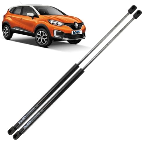 Image of BIAREN 2x Rear Tailgate Boot Gas Struts For Renault Captur (2013-2019) Lift Support System 620 (N) 476 MM 844301324R