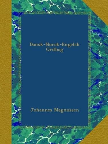 Image of Dansk-Norsk-Engelsk Ordbog