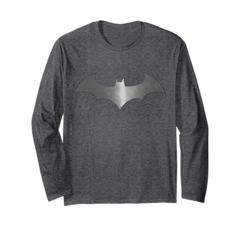 Image of DC Batman Logo Modern Long Sleeve T-Shirt