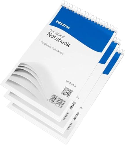 Image of Initiative [Pack of 2] Shorthand Notebook 160 Pages 203x127mm (8" x 5") 60gsm