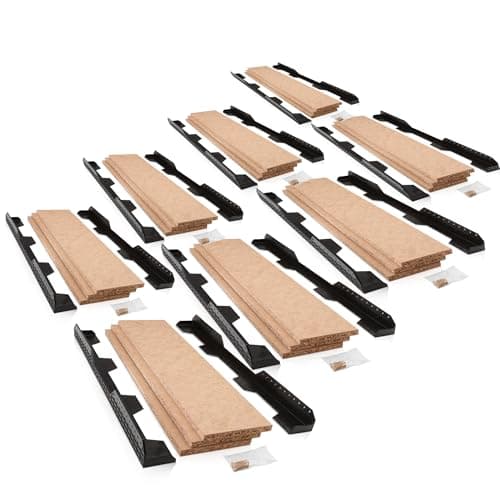 Image of Loft Ledge raised storage boarding truss shelf thick insulation kit by loftleg Shelf Attic Storage Solution for Clothes, Boxes and Household Items (Pack of 8)