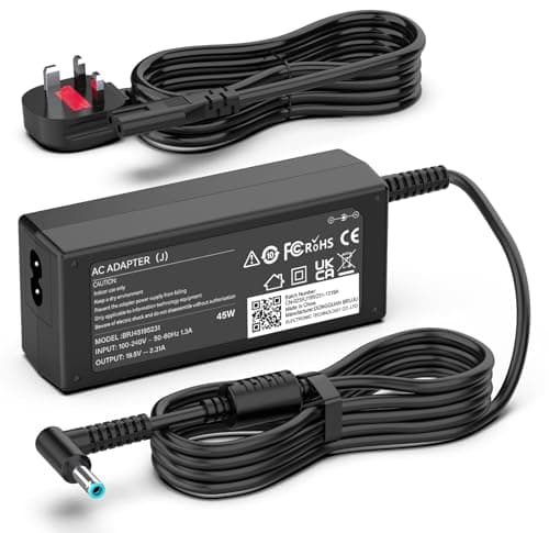 Image of 45W Laptop Charger Compatible With HP Elitebook 840 850, Pavilion 11 13 15, ProBook 430 440 G3 G4, Stream 11 13 14, Chromebook Envy Spectre Ultrabook, Power Supply Adapter【Non-Original HP Charger 】