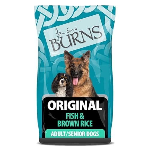 Image of Burns Pet Nutrition Hypoallergenic Complete Dry Dog Food Adult and Senior Dog Original Fish and Brown Rice 2 kg