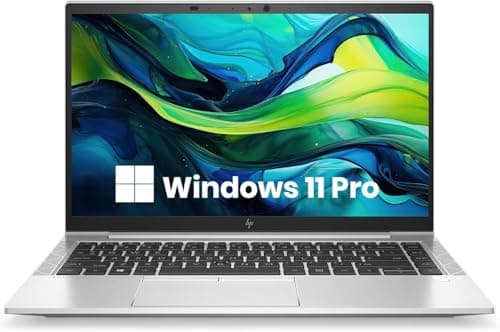 Image of HP EliteBook 840 G8 Business Laptop, 11th Gen Intel Core i7-1165G7, 16GB RAM, 512GB SSD, Qwerty Keyboard, Windows 11 Pro (Renewed)