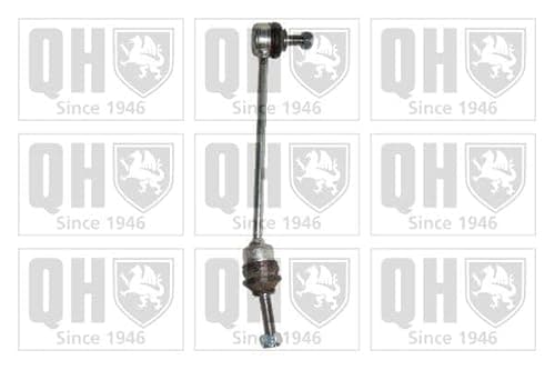 Image of Quinton Hazell Stabiliser Link - QLS3605S - Single Bar Fits Front Axle Left - Original Equipment OEM Quality Direct Fit Replacement - Length: 281mm - Finish: Powder-Coated