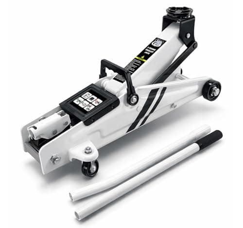 Image of Autojack 3 Tonne Car Trolley Jack Hydraulic Car Jack, Heavy Duty Steel 3 Ton High Lift Hydraulic Car Jack Low Profile Long Chassis 592mm Lifting Range 135mm - 400mm Weight 19kg