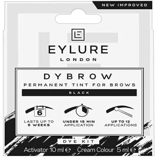 Image of Eylure DYBROW Eyebrow Dye Kit - BLACK