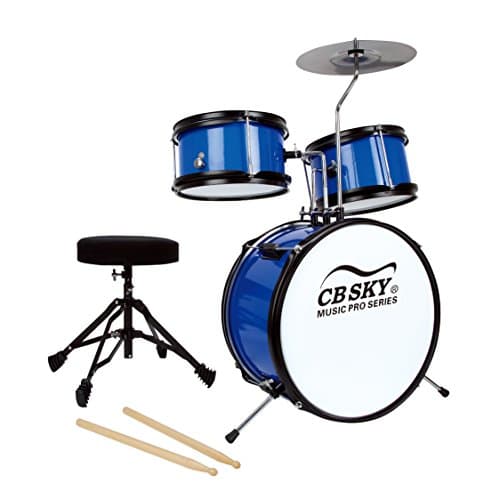 Image of CB SKY 5-piece Kids/Junior Drum Set/Kids Musical toys, Musical instrument for ages 3-5 5-9