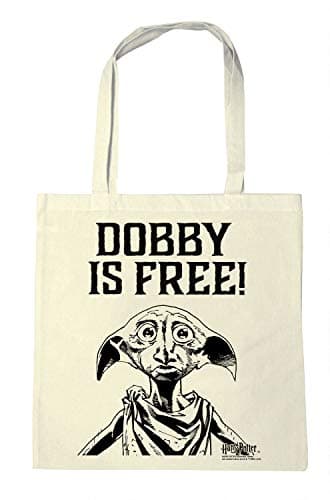 Image of Logoshirt - Harry Potter - Dobby Is Free - Shopping Bag Eco - Resuable Shopper Bag - Original Licensed Design