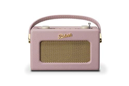 Image of Roberts Revival UNO FM/DAB/DAB+ Digital Radio with Bluetooth, Dusty Pink