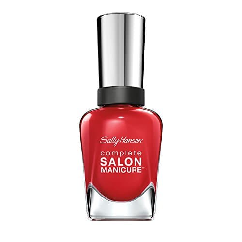 Image of Sally Hansen Complete Salon Manicure Nail Polish, Pink and Red Shades, Right Said Red