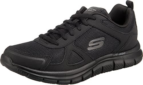 Image of Skechers Men's Track-scloric 52631-bbk Low-Top Sneakers, Black, 7 UK