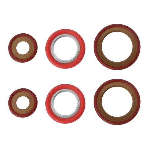 Image of YINETTECH 6Pcs Car Air Conditioning Condenser Seal DS7Z19B596A 5181037 Compatible with Ford