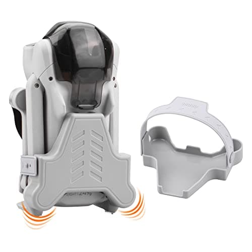 Image of HeiyRC Mini 3 / Mini 3 Pro Propeller Holder,Prop Guard Strap Protector Stabilizer for DJI Mini 3 Series RC Drone Accessories(Grey) (mini 3 Prop Guard Strap)