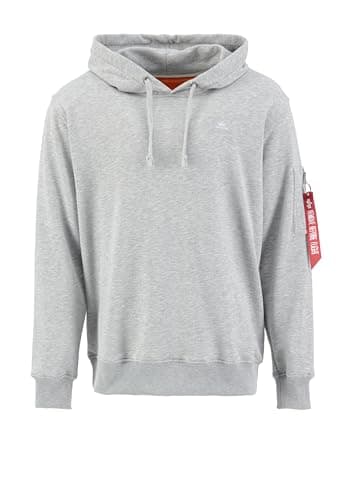Image of Alpha Industries X-Fit Hoody for men Grey Heather