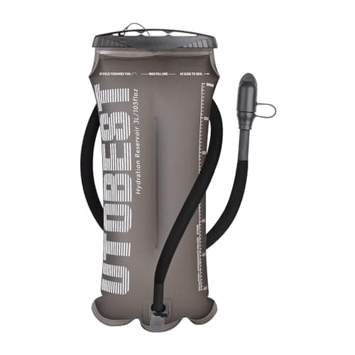 Image of UTOBEST Hydration Bladder Water Bladder 1.5L 2L 3L, TPU Body Water Bag with Insulated Hose, BPA Free Leak-Proof Water Reservoir for Hiking Running Cycling Camping, UTR211