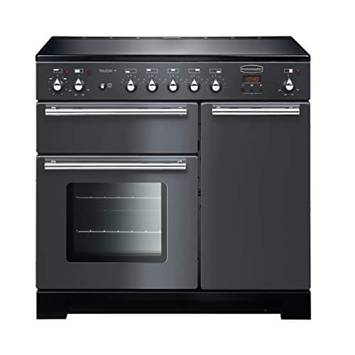 Image of Rangemaster Toledo + TOLP90EISL/C 90cm Electric Range Cooker with Induction Hob - Slate - A/A Rated
