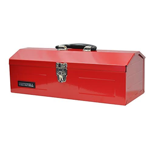 Image of Faithfull FAITBB16 Metal Barn Tool Box 420 mm (16 Inch)