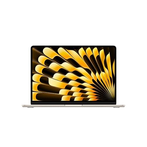 Image of Apple MacBook Air 13-inch Laptop M5 chip with 10-core CPU and 8-core GPU: Built for AI, 13.6-inch Liquid Retina Display, 16GB Unified Memory, 512GB SSD, 12MP Center Stage, Touch ID, Wi-Fi 7; Starlight