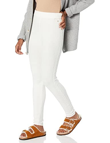 Image of GUESS Women's Stretch Mid-Rise Curve X Jean, Light Rum, 24