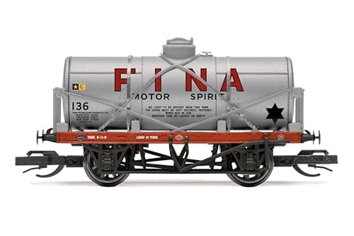 Image of Hornby TT:120 TT6047 Fina '136' - 12T Tank Freight Wagon Era 4 Model Train Rolling Stock Railroad Car