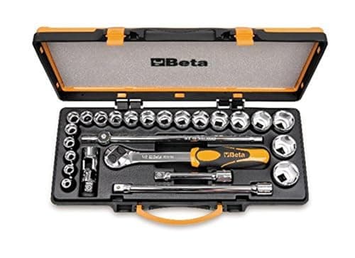 Image of Beta 9200955 Model 920 A/C20Q Hexagon Sockets and 5 Accessories, 10-32mm, 1/2 Drive, 20 Pieces
