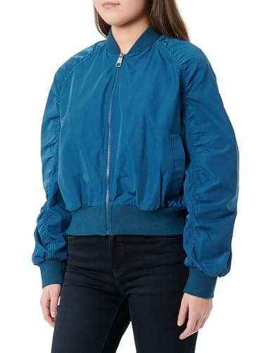 Image of BOSS Women's C_pabom Outerwear Jacket, Blue400, 10