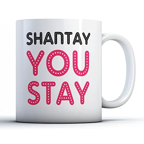 Image of Finger prints - Shantay You Stay Drag Queen - Printed Mug, Ceramic, 11fl.oz.