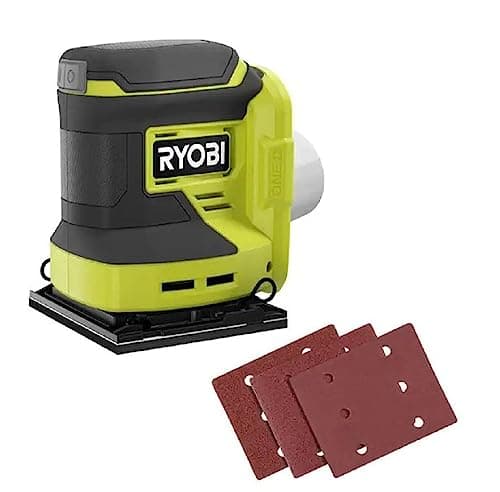 Image of RYOBI ONE+ 18V Cordless 1/4 Sheet Sander (Tool Only), PCL401B, Green