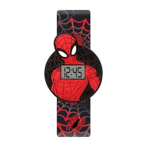 Image of Spiderman Slap Band Watch SPD7020ARG
