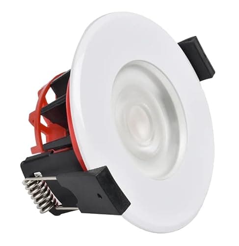 Image of Green Lighting GL-ECO8/WH LED Downlight, 8W, IP65 Rated, Matt White, 850 Lumens, Dimmable, 70mm Cut-Out