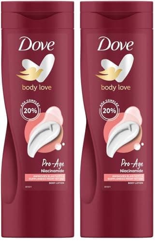 Image of Dove Nourishing Body Care Pro Age Body Lotion 400 ml (Pack of 2)