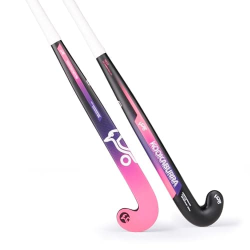 Image of Kookaburra MB10 Pink Junior Hockey Stick – 32" - M Bow 320, 10% Carbon