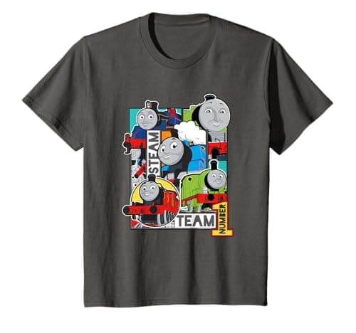 Image of Thomas T-Shirt, Official, Steam Team, Multiple Colours T-Shirt