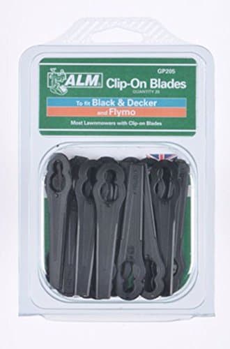 Image of ALM Flymo Plastic Blades E250 Minimo SX Sprinter E25 Pack of 20 GP205