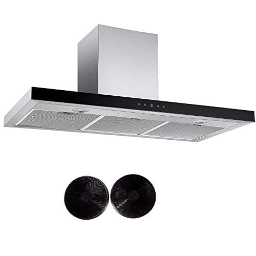 Image of Cookology LINT1001SS Stainless Steel Linear 100cm Chimney Cooker Hood & Filters