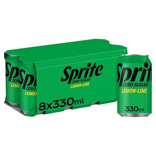 Image of Sprite Can Zero 330 ml (Pack of 8)