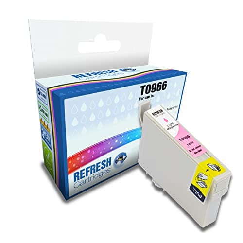 Image of Refresh Cartridges Remanufactured Ink Cartridge Replacement for Epson T0966 (Light Magenta)