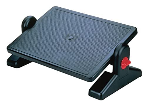 Image of Q-Connect Ergonomic Adjustable Footrest Platform Size 540x265mm Black 29200-70