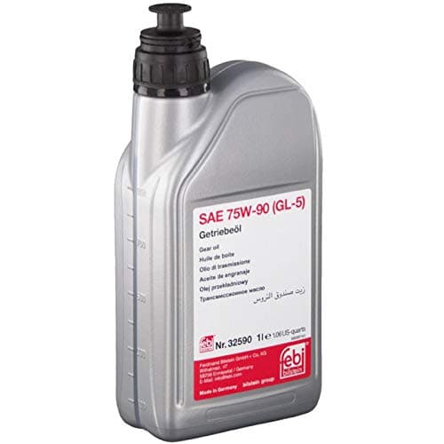 Image of febi bilstein 32590 Gear Oil SAE 75W-90 (GL-5), pack of one