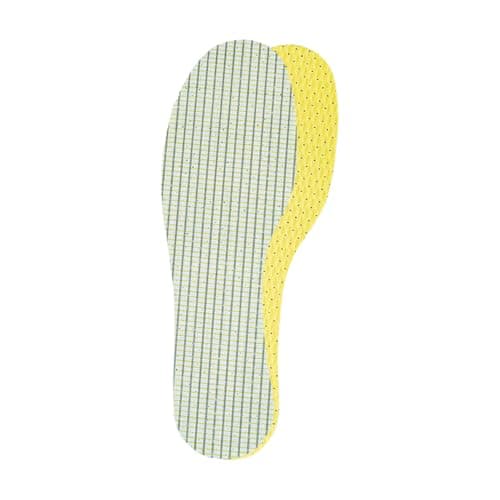Image of Foam Insoles for Women and Men, Dual Layer Latex Shoe Inserts, Breathable and Washable, Lemon Scent, Everyday Comfort, Kaps Duo Latex UK 3