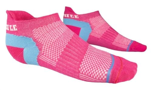 Image of 1000 Mile Women's Trainer Liner Sports Socks, Hot Pink, M