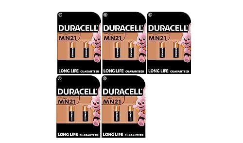 Image of 10 x Duracell MN21 (5 Blister Packs of 2 Batteries) 10 Batteries (A23/23A/V23GA/LRV08/8LR932)